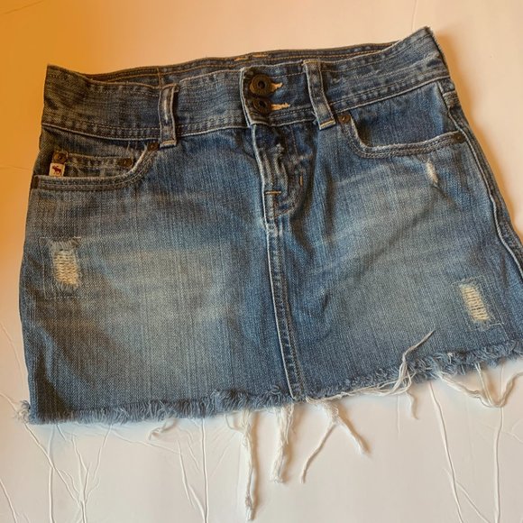 Abercombie Kids Jean skirt - Picture 1 of 4